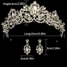 Couleur or mariage couronne reine mariée diadèmes feuille mariée cristal princesse couronne bandeau mariage cheveux accessoires cheveux bijoux