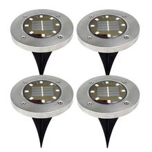 Солнечный садовый светильник s светодиодный наружный Декор 8 светодиодный s Водонепроницаемый светодиодный на солнечной энергии наземный светильник уличный тропинка газон двор солнечный светильник