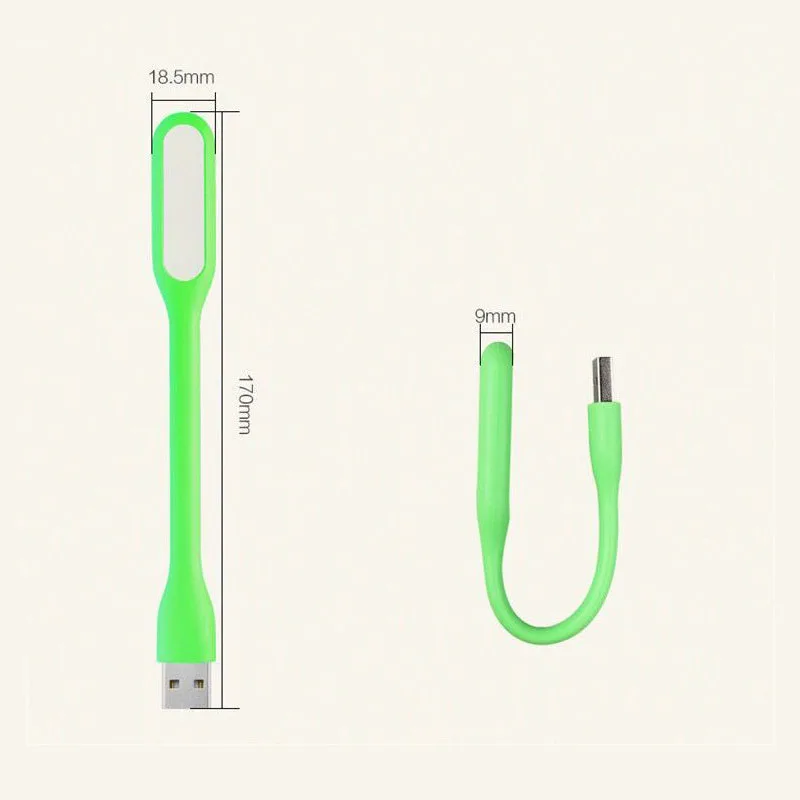 GLSZ миниатюрный usb светодиод фонарик для чтения гибкая яркая Ночная лампа