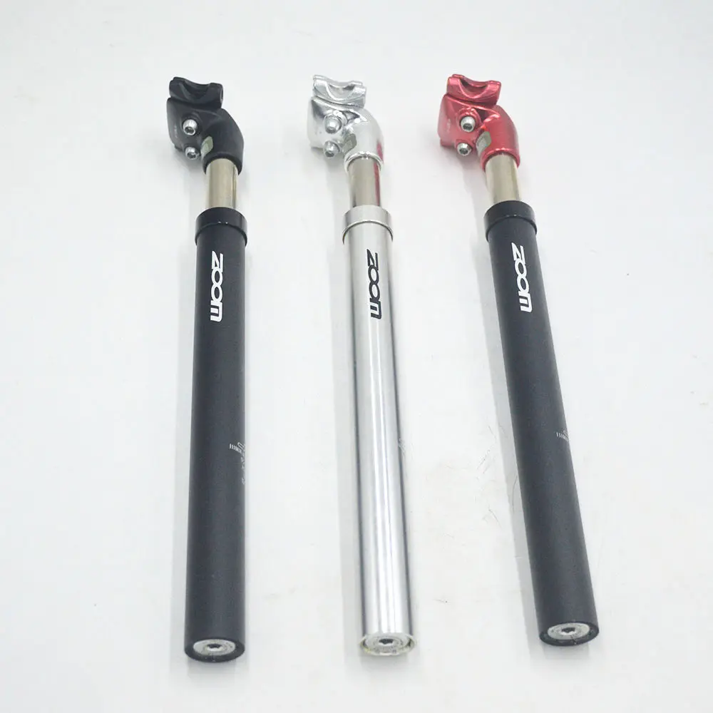 ZOOM Road Mountain Bike shock absorber Damping suspension 27.2/28.6/30.4/30.8/31.6 X350MM seat post MTB setback bicycle Seatpost
