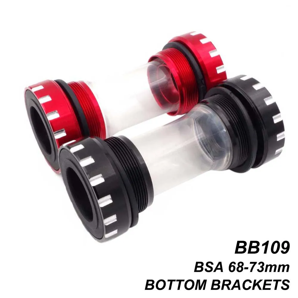 

MTB Bike Bottom Brackets BB109 Ceramic Bearing BSA 68/73mm Road Bikes Hollow BB Axle 24mm BB 22mm For Shimano Sram GXP Cranksets