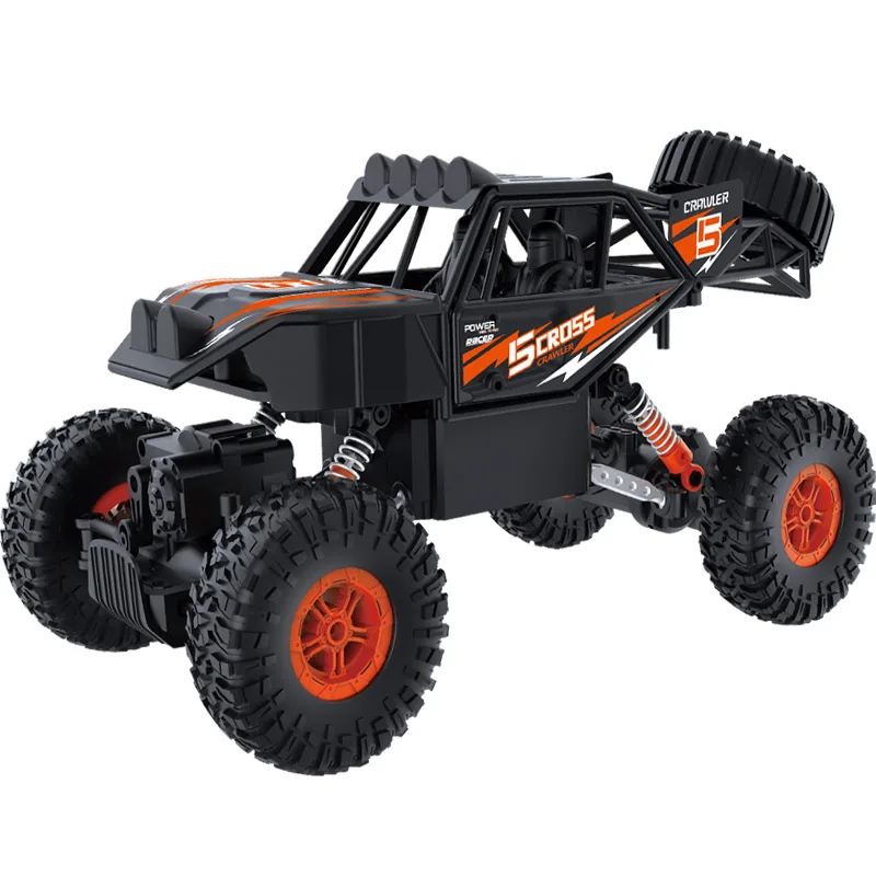 

1/16 alloy car remote control toy 2.4G 4WD Bigfoot Off-Road Toy High-Speed RC Cars drive climbing Vehicle Toys For Children fun