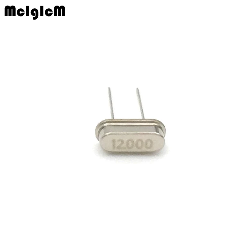 

20pcs hc-49s 12MHz 12.000mhz 20ppm 20pF quartz resonator