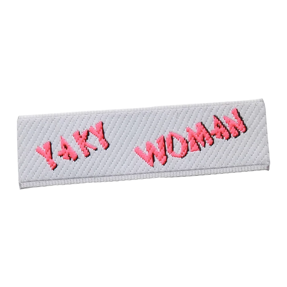 Customized made with love labels for shoes clothing sew name tags woven