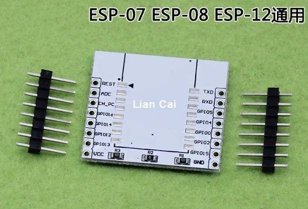 10 шт./лот ESP8266 серийная плата адаптера модуля Wi-Fi применяется к фотомагнитам |