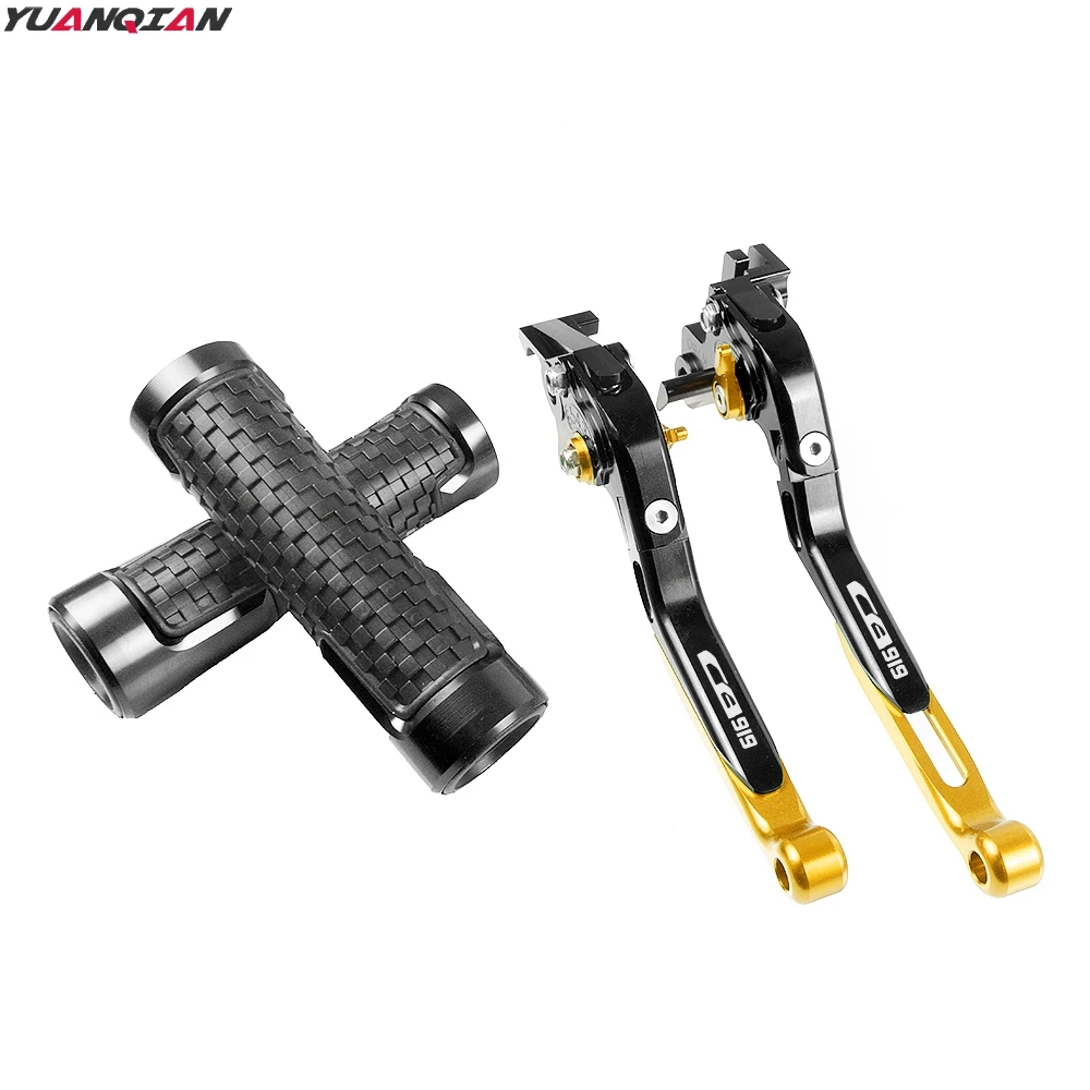

For Honda CB919 CB 919 CB-919 2002-2007 Motorcycle Adjustable Folding Extendable Brake Clutch Levers Handlebar Hand Grips