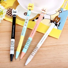0 38mm Blue Cute Kawaii Roller Ball Ballpoint Pen For Writing School Supplies Office Accessories Stationary