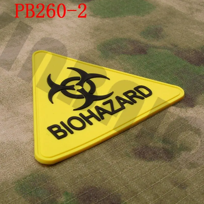 3D ПВХ патч Biohazard зонтик корпорация BIOHAZARD Резиновый патч