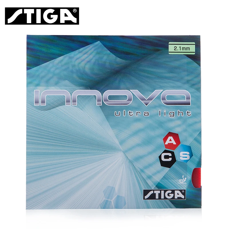 Stiga INNOVA ULTRA LIGHT ACS Pips-In Table Tennis Rubber Pimples In Ping Pong Rubber Stiga INNOVA ULTRA LIGHT ACS Pips-In Table Tennis Rubber Pimples In Ping Pong Rubber