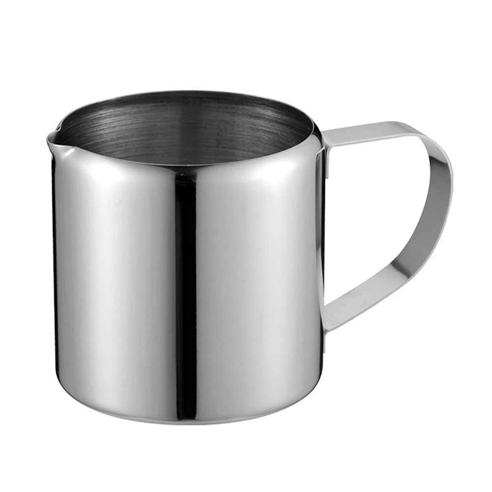 Kitchen Coffee Latte Home Stainless Steel Polished Restaurants Milk Jug Jar Sugar Drink Catering Use Cream With Handle