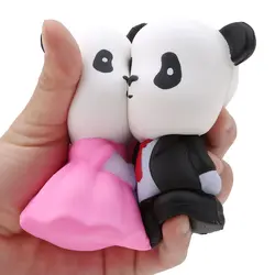 Kawaii Squishies замедлить рост Jumbo Свадьба панда супер Squeeze коллекция Squishi Игрушка антистресс Прямая доставка