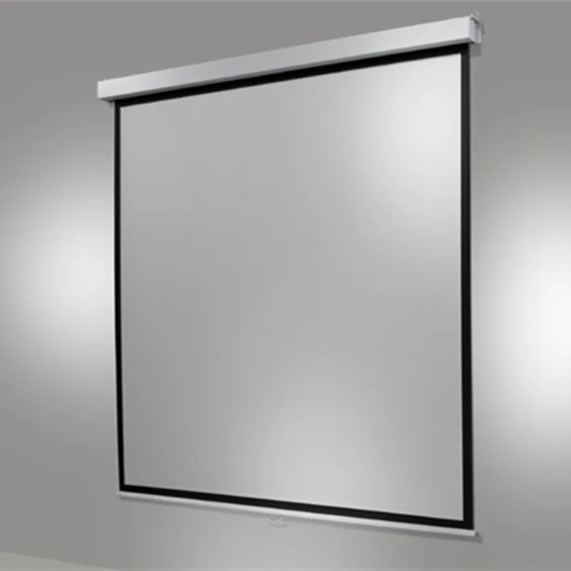 Us 351 0 79 Manual Pull Down Projection Projector Screen With 16 10 Wall Ceiling Mounting And Good For False Ceiling Installation In Projection