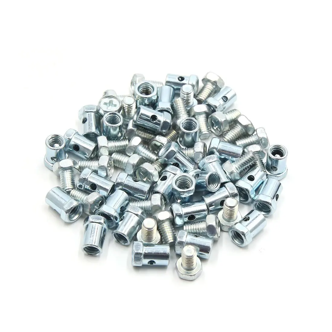 uxcell 30Pcs 5mm Thread Dia Motorcycle Brake Cable Wire Solderless