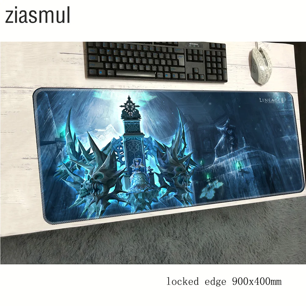 Lineage 2 коврик для мыши 900x400x3 мм великолепные коврики лучший игровой эстетический