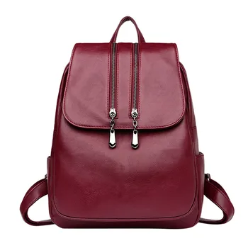 

MAIOUMY bag Women Travel Backpack School Bag Computer Bag Shoulder Multifunctional simple pure color Bag