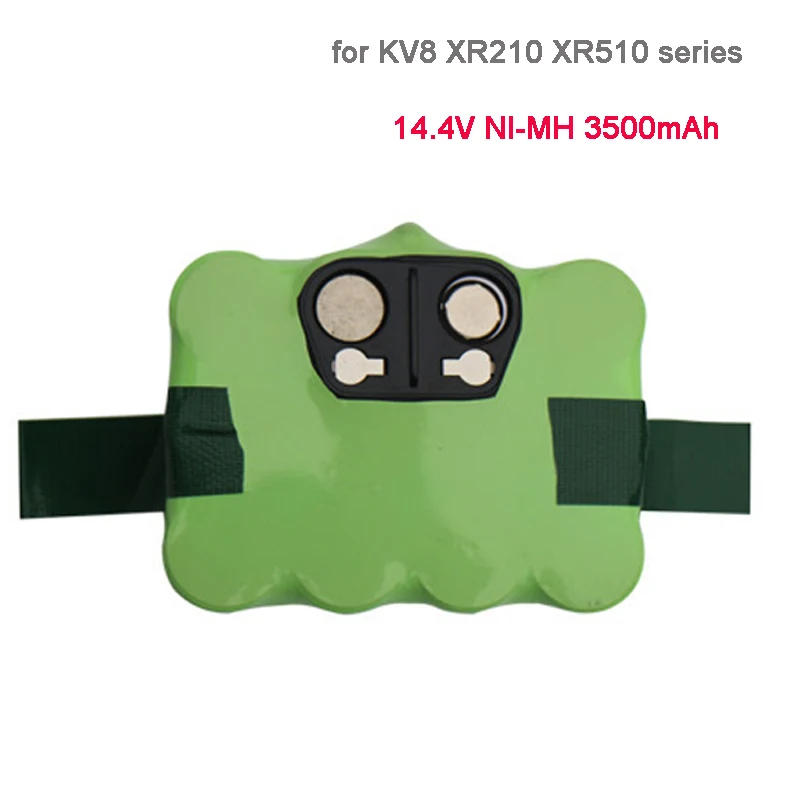 

14.4V Clean Robot Battery 3500mAh Ni-MH Vacuum Cleaner for KV8 Cleanna XR210 XR510 Series Sweeper Rechargeable Batteries