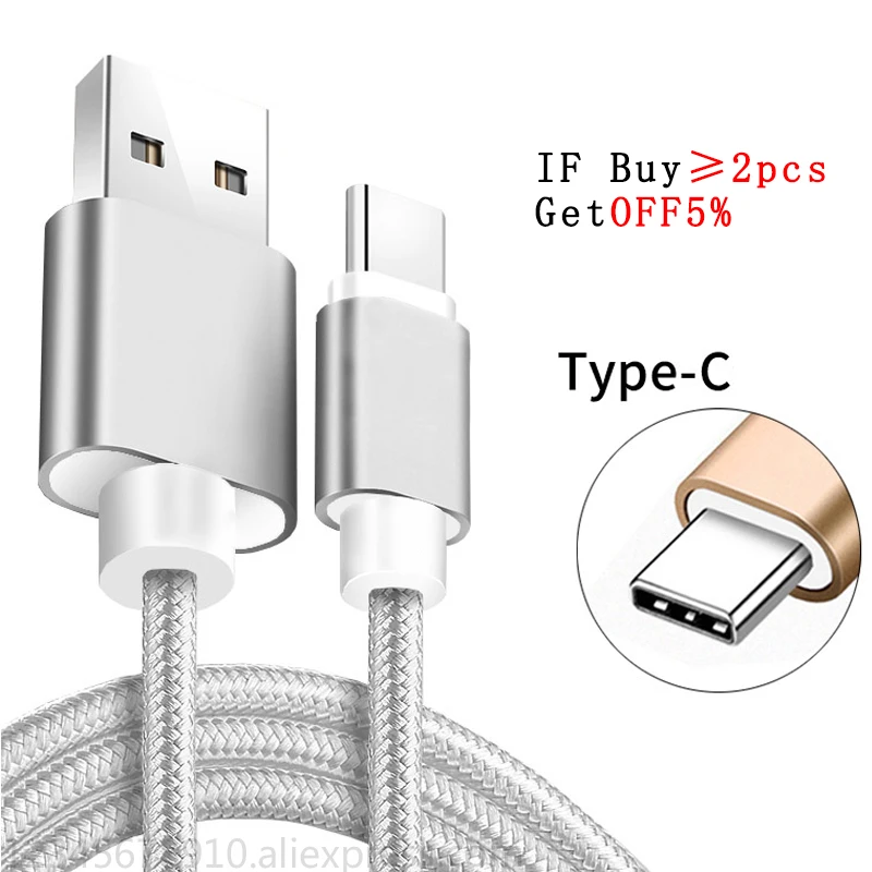 2.1A USB Type C кабель зарядное устройство для телефона синхронизации данных Тип usb
