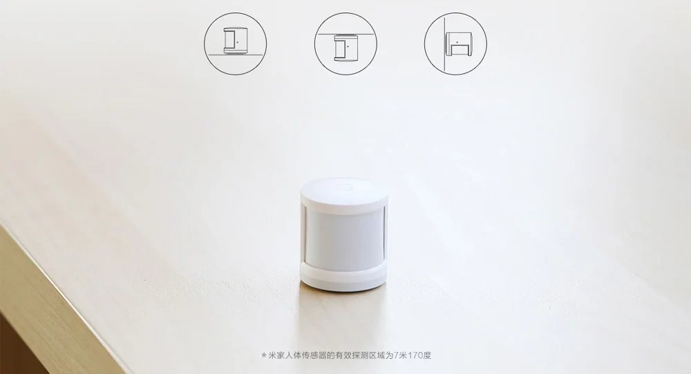 Xiaomi Mijia Human Body Sensor Intelligent Device Smart Home WiFi Android IOS APP Control Mi Body Motion Sensor For Home Safety