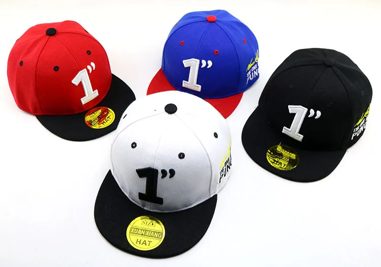 Doitbest/Детская летняя кепка-бейсболка для детей от 2 до 8 лет, Весенние шапки в стиле хип-хоп, Детская Солнцезащитная шляпа с номером 1, бейсболки эластичные для мальчиков и девочек, s