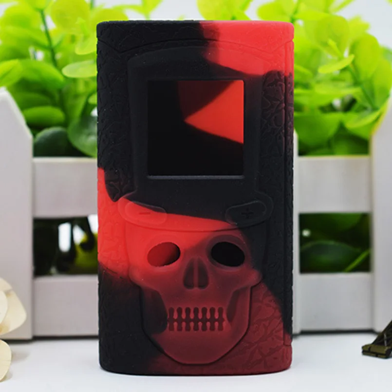 Skull Smok S-priv Mod, силиконовый чехол, чехол, оболочка, наклейка, гель, Vape Smoktech S-priv 230W TC box mod TFV8