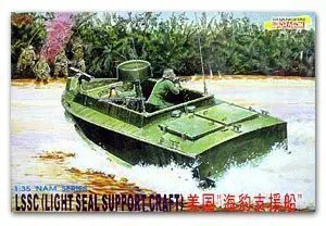Масштаб 1/35 модель Dragon 3301 Американский флот LCSS морской котик подвесная лодка |