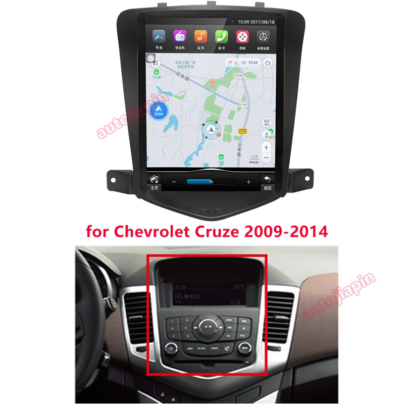 Top 9.7" inches Vertical Screen Android 7.1 Car Multimedia player GPS Navi for Chevrolet Cruze 2009-2014 with full Touch Screen 1 Top 9.7" inches Vertical Screen Android 7.1 Car Multimedia player GPS Navi for Chevrolet Cruze 2009-2014 with full Touch Screen 1