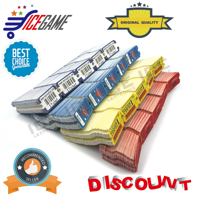 game tickets gift tickets arcade tickets redemption games replacement parts accessories aliexpress