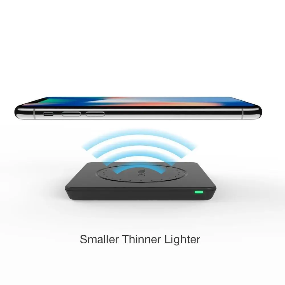 Беспроводное зарядное устройство Vinsic Qi для iPhone X 8 Plus Samsung Galaxy S8 + Note Nexus 7 6 Lumia