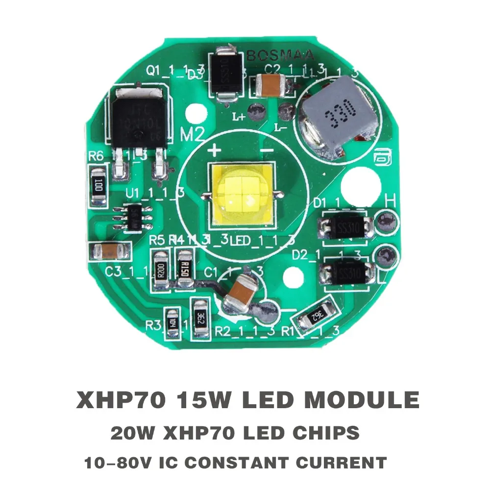 20 Вт светодиодный чип xhp70 7070 smd светильник-чип для автомобиля светильник moto DIY PCB