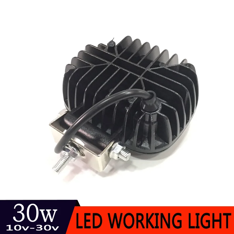 Baratos MON SU 30W faro de coche Auto conducción luz antiniebla coche Led luz de trabajo para 4WD ATV SUV UTV UTE Off road luces faro 12V