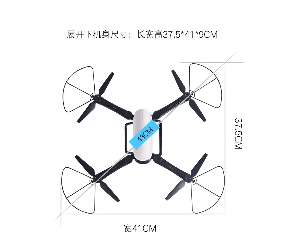 New Mini Drone X9TW Hunter (update X8TW) RC FPV Quadcopter 30W WiFi HD Camera 2.4G 4 Axis Remote Control Foldable Helicopter1 (21)