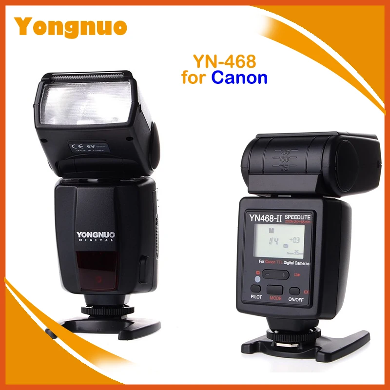 Yongnuo YN 468 II YN 468II ETTL II DSLR Camera Flash Light Speedlight