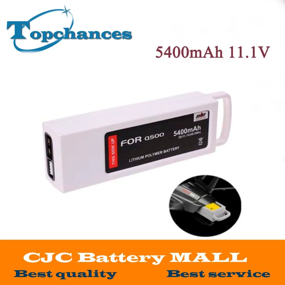 Оптовая продажа 10 шт 5400mAh 11 1 вольт Lipo батарея для Yuneec Q500 серии RC Drone V 3 S/3 Cell |