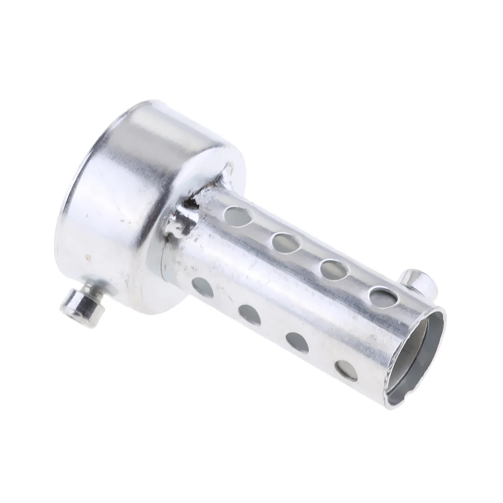 2pcs 80mm Long Exhaust Baffle Fits 44-46mm Exhaust Pipes (Baffle O.D. 45mm)* Durable Universal Adjustable Muffler Silencer