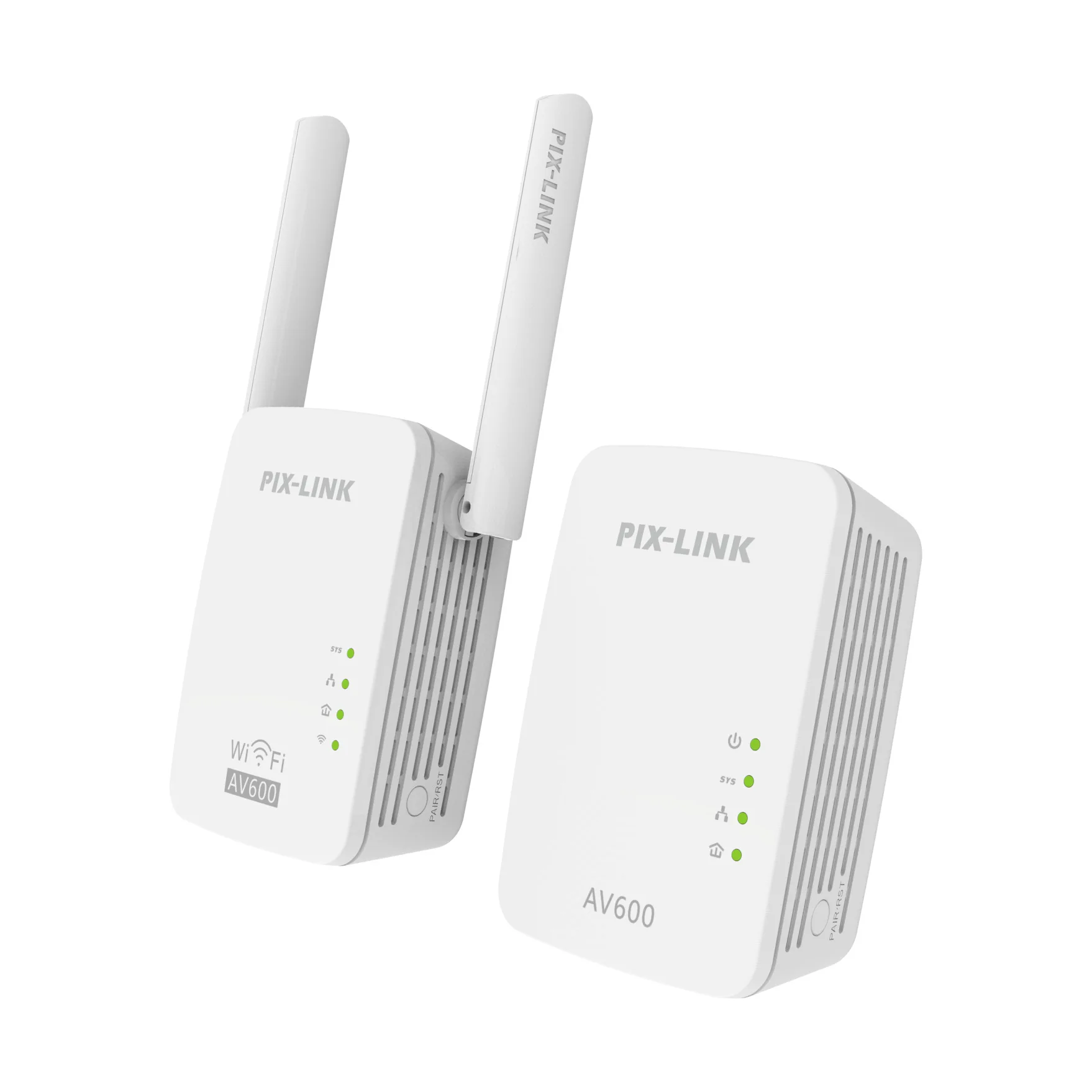 Elétrico sem Fio Expansores de Sinal em Casa- Par de 300 Wi-fi Repetidor Modem Gato Terno um m Parede Parede-piercing Piercing Tesouros 1 High Quality Computador e Escritório