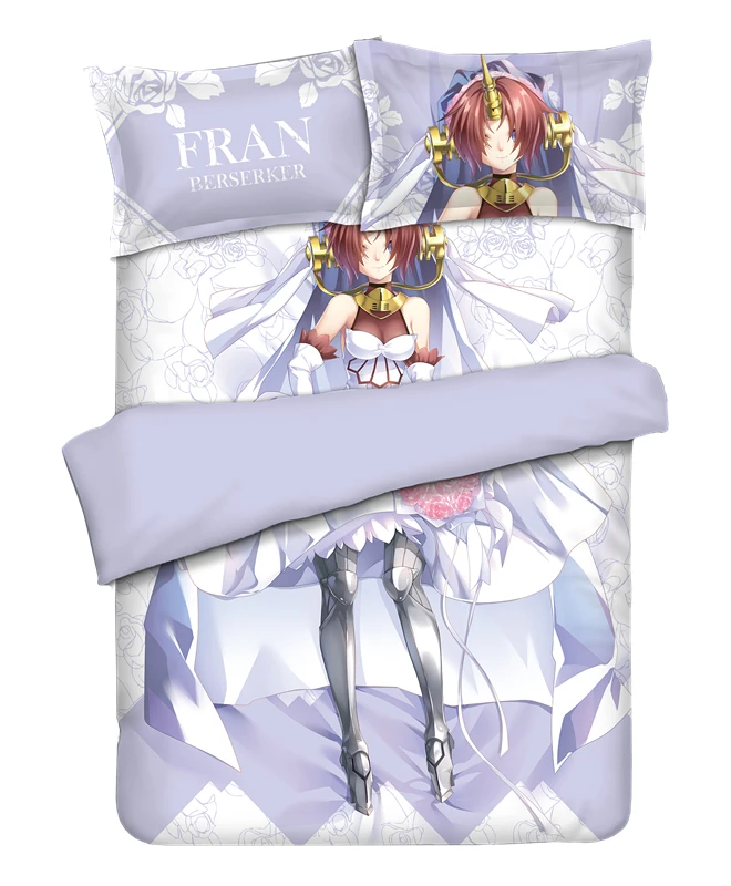 

Fate Grand Order Fate Apocrypha Frankenstein Bedding Set With Pillow Cases Bed Sheet Duvet Cover Set