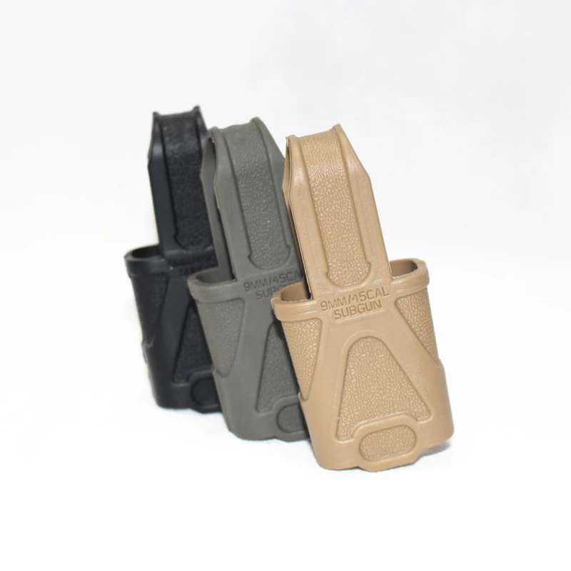 

10 PCS / NATO 9MM/45CAL rubber cage Loops Fast Mag for 9MM/45CAL Magazine Assist black/DE/OD-Free shipping