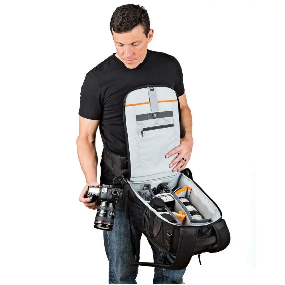 Оптовая продажа рюкзак для фотокамеры Gopro Lowepro Flipside 400 AW II Digital SLR + всепогодный