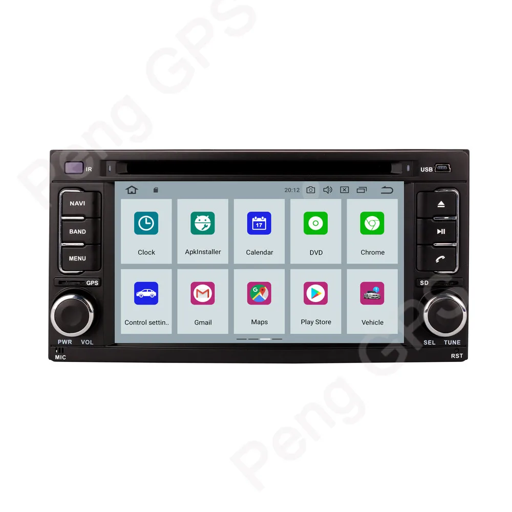 Восьмиядерный 2 Din стерео Android 9,0 Автомагнитола для Subaru Forester Impreza 2008-2013 gps навигация CD DVD плеер FM 1080P блок