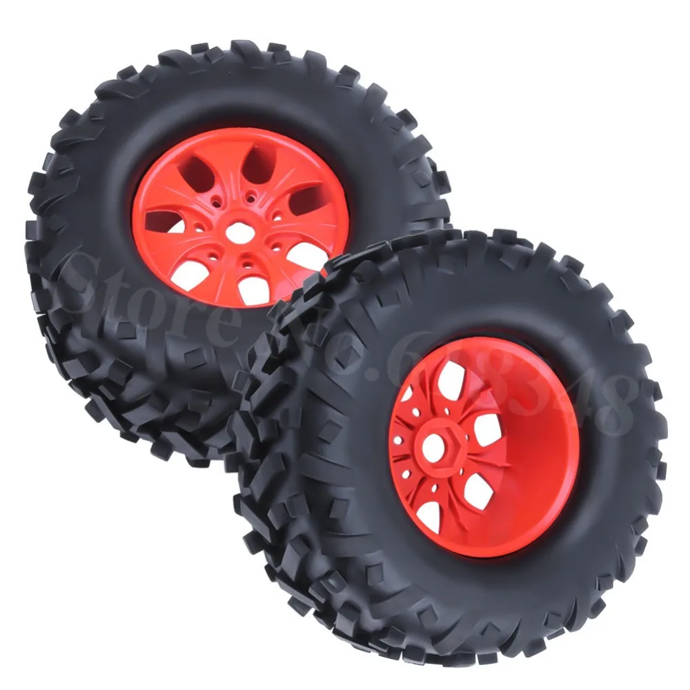 4 шт. RC 17 мм шестигранные шины и колесные диски 170x85 мм поролоновые вставки для 1/8 Monster Truck Bigfoot шины HPI TRAXXAS Himoto HSP Baja 5B