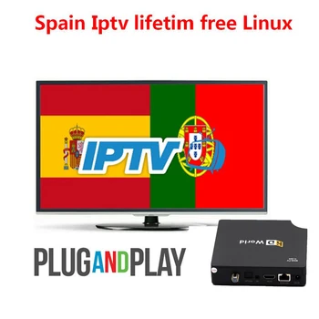 

Spain Iptv lifetim free Linux GX6621 TV Box Wifi 1GB 8GB full HD 600+ Portuguese and Spain Sports Kids Music Movies smart TVBOX