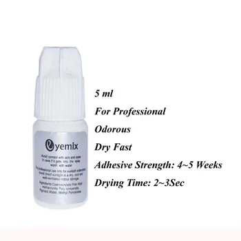 

Eyelash Extension Glue Clear Ultra Super Glue 5ml individual eyelash glue
