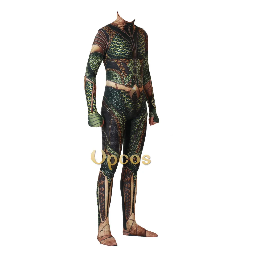 Anime DC Comic Aquaman Cosplay Costume Tights Adults/children/kids Halloween Saints' All Hallows' D