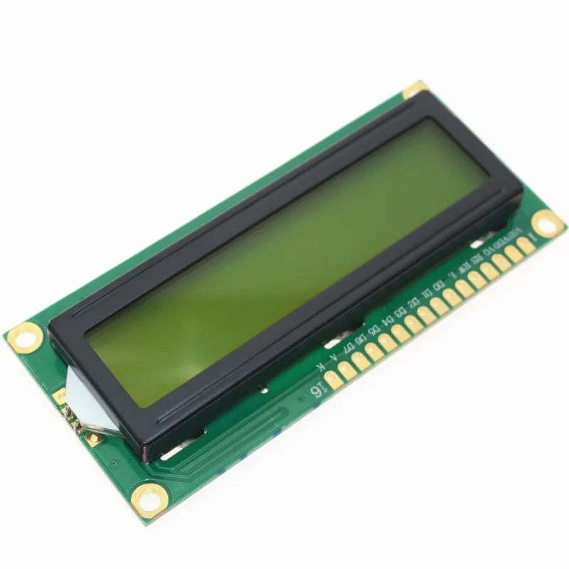 1PCS Green Screen 16x2 Character LCD Display Module
