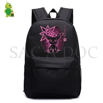 

Anime Digimon Adventure Tailmon Fluorescence Backpack for Teenagers Children School Bags Laptop Backpack Travel Shoulder Bags