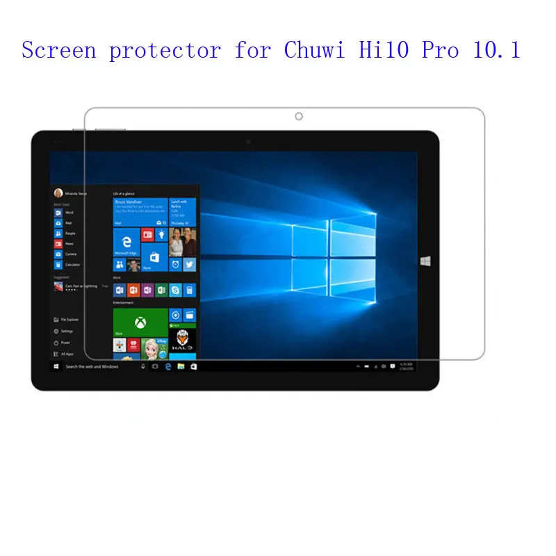 Защитная пленка HD экран протектор для chuwi Hi10 plus 10," Hi10 Pro планшетный ПК Windows 10 Android 5,1 двойная ОС Intel планшет - Цвет: Hi10 Pro 10.1 inch