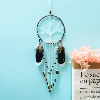 

DIY Home Tree Dream Catcher Feather Wall Hanging Decor Wind Chimes Flower Wind Chime Home Pendant Decor Ornaments