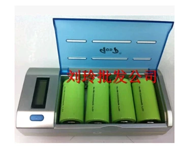 

Free shipping 4pcs D size ni-mh rechargeable batteries and 1pcs charger factory direct sale