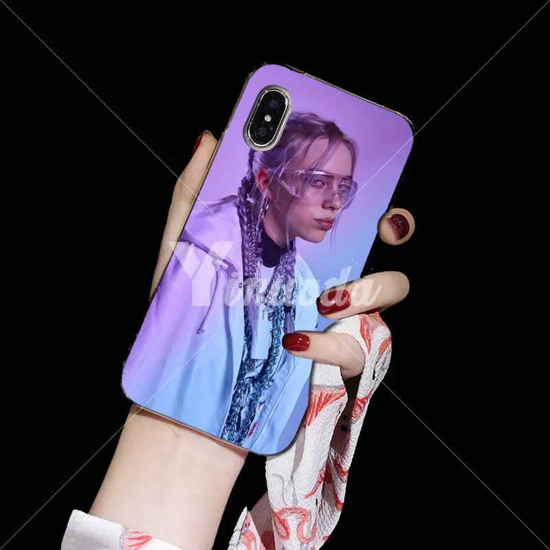 Yinuoda Billie Eilish 13 девушка клиент высокое качество чехол для телефона для Apple iPhone 8 7 6 6S Plus X XS MAX 5 5S SE XR Чехол для мобильного телефона s - Цвет: A12