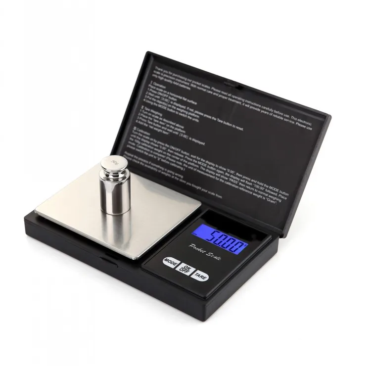 

Mini LCD Electronic Jewelry Gold Balance 0.01 Gram weight Digital scale Pocket weighting Electronic Scales Precision